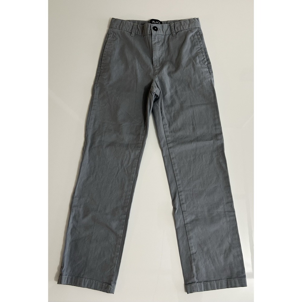 Children's Place Boy's Grey‎ Chino Pants Size 10